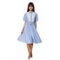 Suknelė moterims Eiva stils Summer Striped II, mėlyna-balta kaina ir informacija | Suknelės | pigu.lt