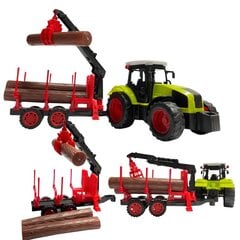 Traktorius su priekaba, įvairių spalvų kaina ir informacija | Žaislai berniukams | pigu.lt
