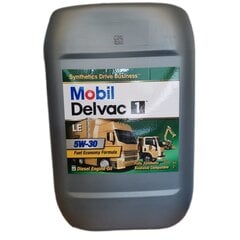 Mobil Delvac 1 LE 5W30 alyva, 20L kaina ir informacija | Variklinės alyvos | pigu.lt