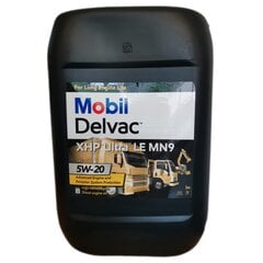 Mobil Delvac XHP Ultra LE MN9 5W-20 alyva, 20L kaina ir informacija | Variklinės alyvos | pigu.lt