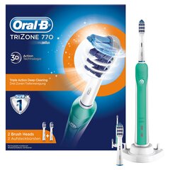Вращательно-вибрационная зубная щетка Oral-B TriZone 770 цена и информация | Электрические зубные щетки | pigu.lt