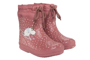 Viking guminiai batai mergaitėms Indie Warm Moomin 13520-82, rožiniai цена и информация | Резиновые сапоги детские | pigu.lt