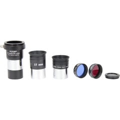 Omegon Eyepieces Starter Kit kaina ir informacija | Teleskopai ir mikroskopai | pigu.lt