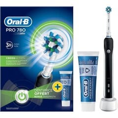 Электрическая зубная щетка Oral-B PRO 780 CrossAction цена и информация | Электрические зубные щетки | pigu.lt