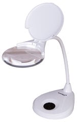 Padidinimo stiklas Levenhuk Zeno Lamp ZL13, baltas kaina ir informacija | Kanceliarinės prekės | pigu.lt