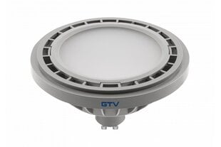 LED lemputė, es111, 4000K, GU10, 12,5 W, AC220-240V, 120°, 1250lm, 109ma, pilka kaina ir informacija | Elektros lemputės | pigu.lt