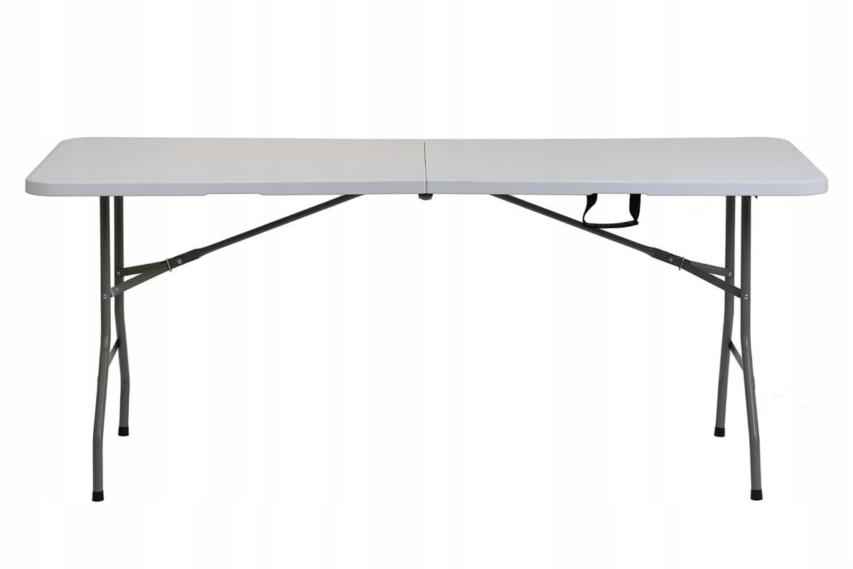Sulankstomas lauko stalas Fluxar S210, 180cm, baltas kaina ir informacija | Lauko stalai, staliukai | pigu.lt