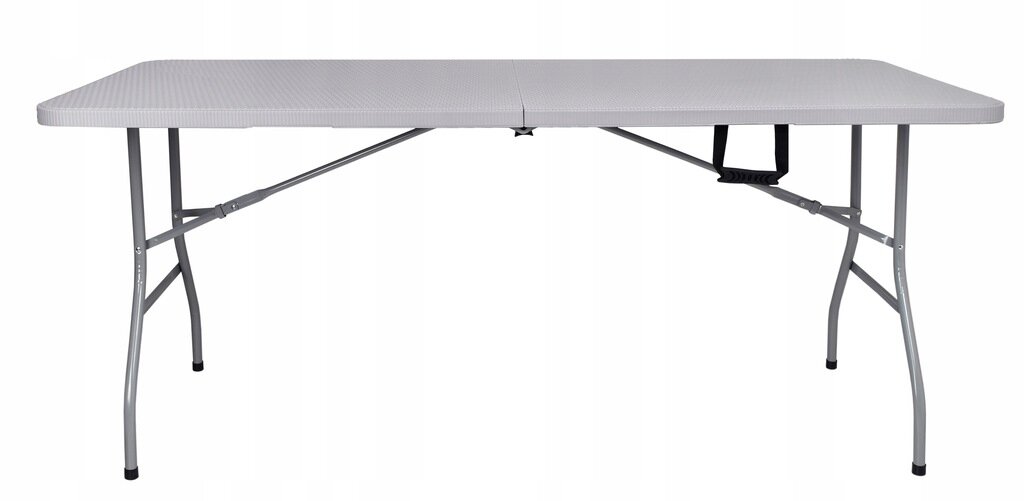 Sulankstomas lauko stalas Fluxar S212, 180cm, pilkas kaina ir informacija | Lauko stalai, staliukai | pigu.lt
