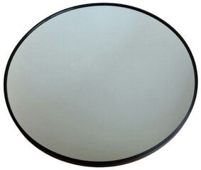 Pakabinamas veidrodis Sunaforta, 60 cm, juodas kaina ir informacija | Veidrodžiai | pigu.lt
