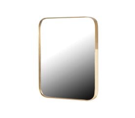 Pakabinamas veidrodis Sunaforta, 60x90 cm, auksinis цена и информация | Зеркала | pigu.lt