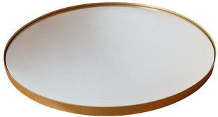 Pakabinamas veidrodis Sunaforta, 60 cm, auksinis цена и информация | Зеркала | pigu.lt