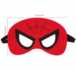 Детская маска человека паука, Electronics LV-2003, красная, 1 шт цена и информация | Карнавальные костюмы | pigu.lt