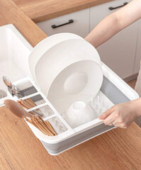 Electronics LV-2013 Складная сушилка для посуды, 1 шт цена и информация | Сушилки для белья и аксессуары | pigu.lt