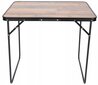 Sulankstomas lauko stalas Fluxar S228, rudas kaina ir informacija | Lauko stalai, staliukai | pigu.lt