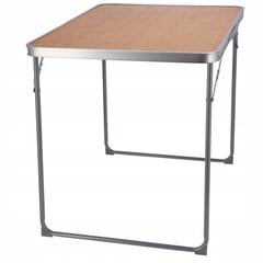 Sulankstomas lauko stalas Fluxar S229, rudas kaina ir informacija | Lauko stalai, staliukai | pigu.lt