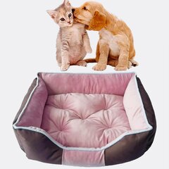 Подстилка для домашних животных FANLINPT, 68x54x16cm, розовый цена и информация | Лежаки, домики | pigu.lt