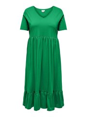 Only Carmakoma женское платье 15316997*02, зелёное, 5715512900872 цена и информация | Платья | pigu.lt