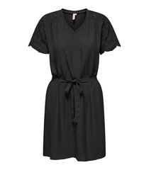ONLY женское платье 15318702*01, черное, 5715517465727 цена и информация | Платья | pigu.lt