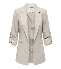 ONLY женский пиджак 15318983*01, бежевый, 5715517529566 цена и информация | Женские пиджаки | pigu.lt