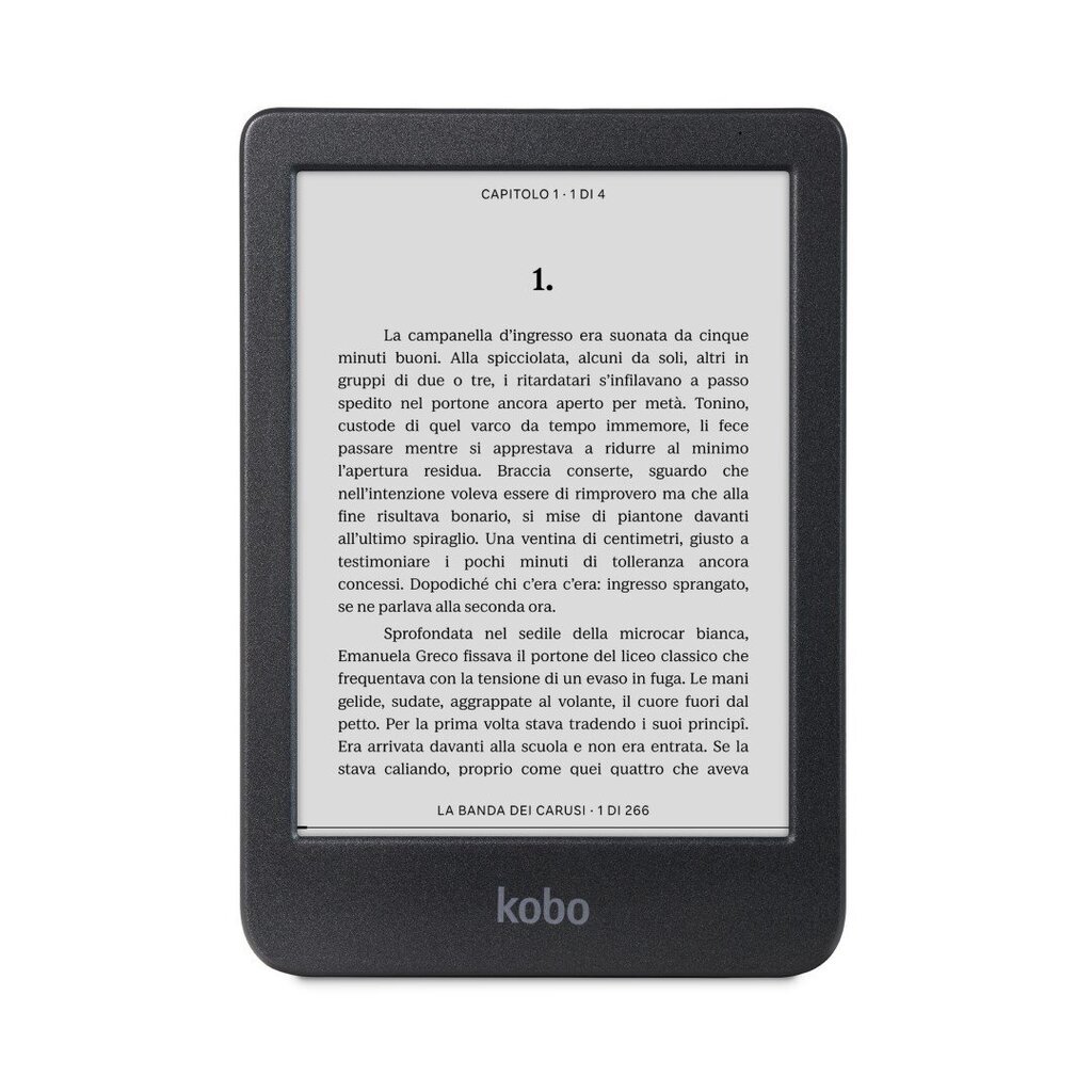 Rakuten Kobo Clara BW Black (N365-KU-BK-K-EP) цена и информация | Elektroninių knygų skaityklės | pigu.lt