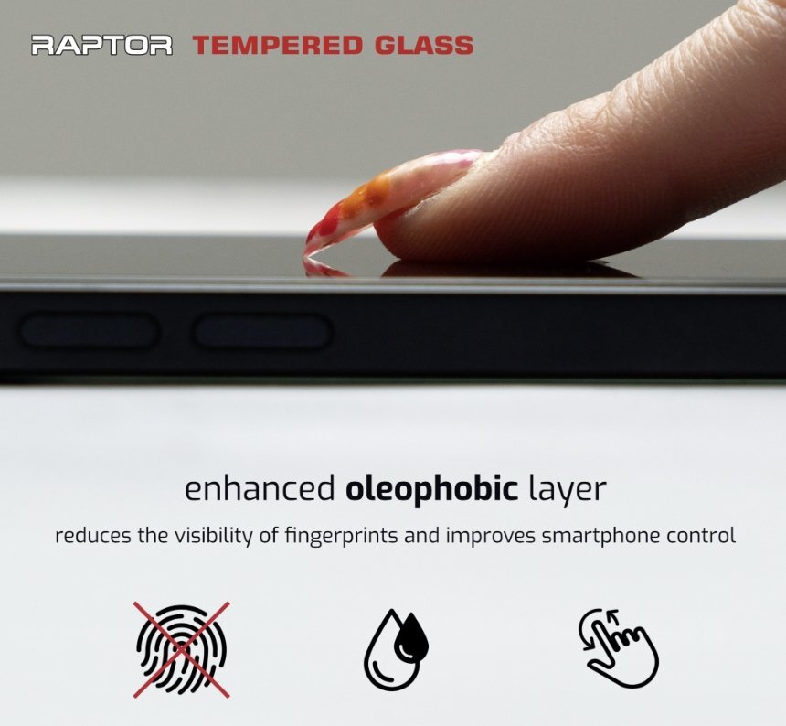 Swissten Raptor Diamond Ultra Clear Full Face Tempered Glass kaina ir informacija | Apsauginės plėvelės telefonams | pigu.lt