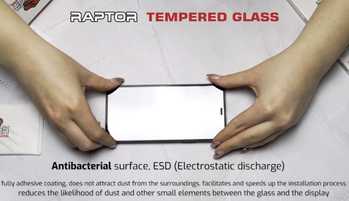 Swissten Raptor Diamond Ultra Clear Full Face Tempered Glass kaina ir informacija | Apsauginės plėvelės telefonams | pigu.lt