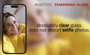 Swissten Raptor Diamond Ultra Clear Full Face Tempered Glass kaina ir informacija | Apsauginės plėvelės telefonams | pigu.lt