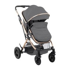 Universalus vežimėlis KikkaBoo Kaia, Light Grey kaina ir informacija | Vežimėliai | pigu.lt