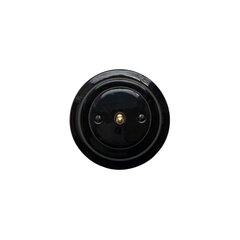 Olde Worlde Flush mounted toggle switch, 1 Gang two-way K1-R120NB sieninis jungiklis Juoda , kaina ir informacija | Elektros jungikliai, rozetės | pigu.lt