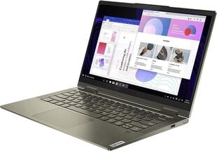 Lenovo Yoga 7 14ITL5 Touch 14", Intel Core i7-1165G7, 16GB, 512GB SSD, be OS, Pilkas kaina ir informacija | Nešiojami kompiuteriai | pigu.lt