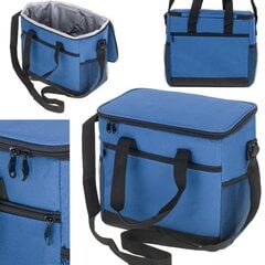 Termo krepšys, 16 l, mėlynas kaina ir informacija | Šaltkrepšiai, šaltdėžės ir šaldymo elementai | pigu.lt