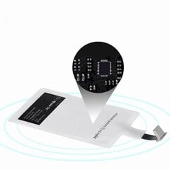 Адаптер беспроводной зарядки Qi, Choetech WP-IP1, индуктивная вставка, белый цена и информация | Зарядные устройства для телефонов | pigu.lt