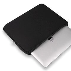 Чехол для ноутбука, планшета, 15,6, черный цена и информация | Рюкзаки, сумки, чехлы для компьютеров | pigu.lt