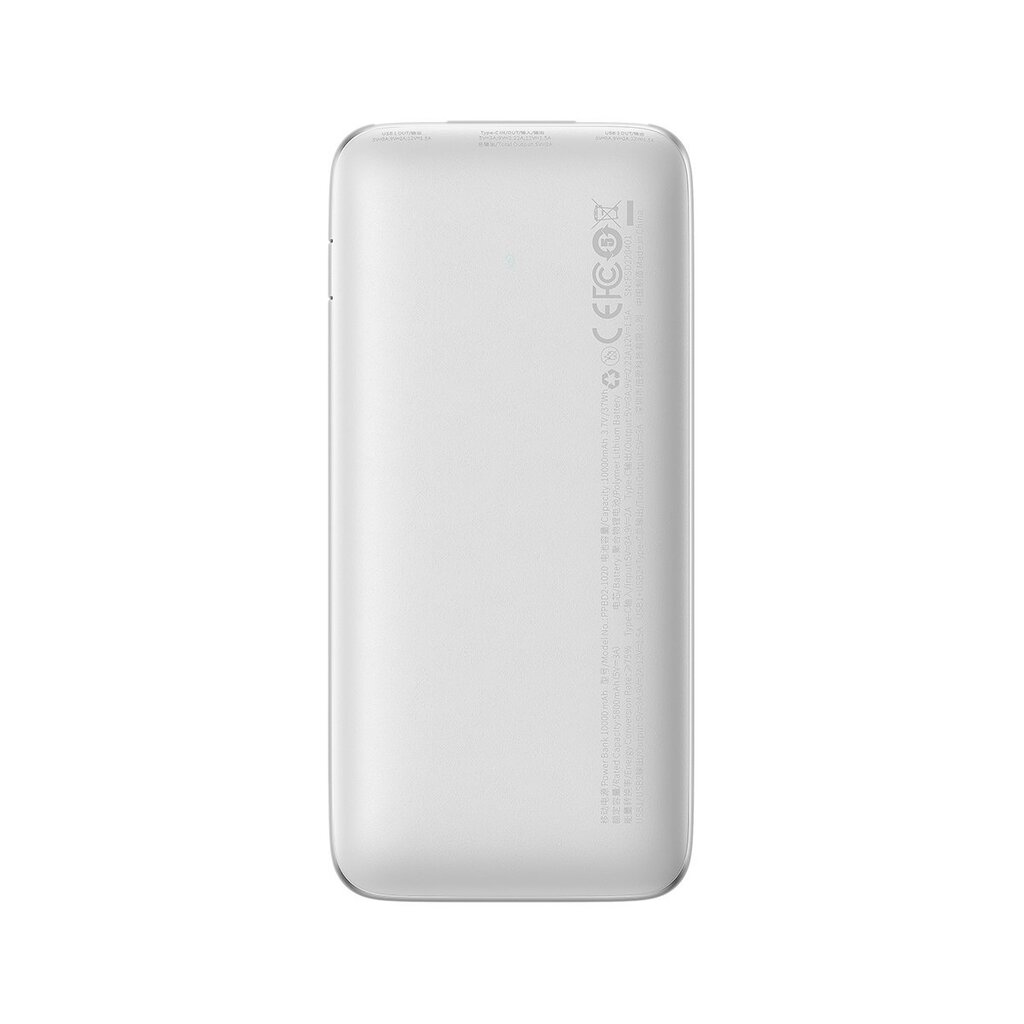 Baseus, 10000 mAh kaina ir informacija | Atsarginiai maitinimo šaltiniai (power bank) | pigu.lt