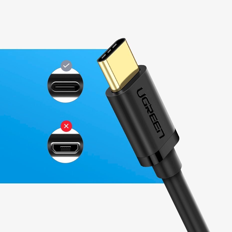 Ugreen USB 3.0/USB-C kaina ir informacija | Adapteriai, USB šakotuvai | pigu.lt