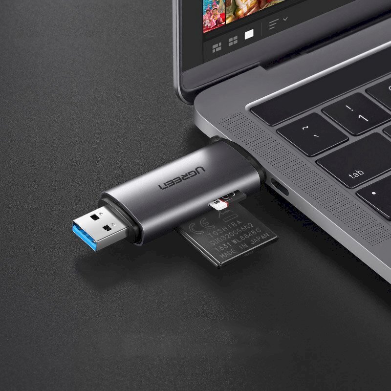 Ugreen USB 3.0/USB-C kaina ir informacija | Adapteriai, USB šakotuvai | pigu.lt