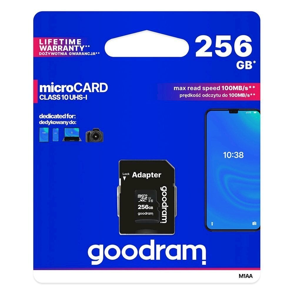 Goodram MicroCard цена и информация | Atminties kortelės telefonams | pigu.lt