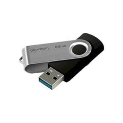 USB-носитель, карта памяти, 64 Гб., 3.2 Gen 1 UTS3, черный цена и информация | USB накопители | pigu.lt