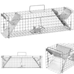 Ловушка для грызунов, Wiesenfield WIE-AT-9001, 63,5 см. x 16,5 см. x 18,5 см., размер ячеек 25 мм. 25 мм. x 25 мм. цена и информация | Средства защиты от кротов, грызунов | pigu.lt