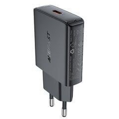 Acefast A651, GaN PD 20W USB-C, черный цена и информация | Зарядные устройства для телефонов | pigu.lt