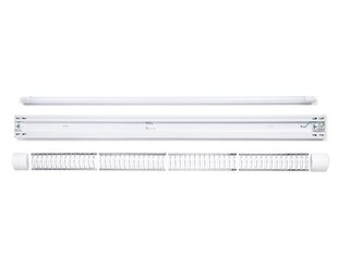 Koloreno Комплект: герметичный светильник + светодиодная люминесцентная лампa цена и информация | Потолочные светильники | pigu.lt