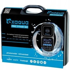 Reagentų rinkinys Exaqua Pro 3, juodas kaina ir informacija | Akvariumai ir jų įranga | pigu.lt