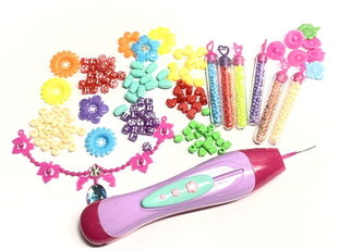 Plaukų papuošalų gamybos rinkinys DIY, įvairių spalvų kaina ir informacija | Žaislai mergaitėms | pigu.lt