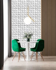 3D lubų apdailos plokštės Kryształ Balta 5m2 - Už 20vnt. Deccart kaina ir informacija | Lubų, sienų dekoro elementai | pigu.lt