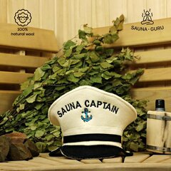 Шапка для сауны   ''Sauna Captain" цена и информация | Аксессуары для сауны и бани | pigu.lt