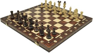 Mediniai šachmatai Senator, 40x40 cm kaina ir informacija | Stalo žaidimai, galvosūkiai | pigu.lt