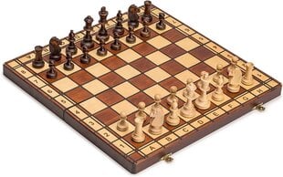 Mediniai šachmatai Jowisz, 40x40 cm kaina ir informacija | Stalo žaidimai, galvosūkiai | pigu.lt