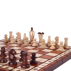 Деревянные шахматы Король, 35х35 см цена и информация | Настольные игры, головоломки | pigu.lt