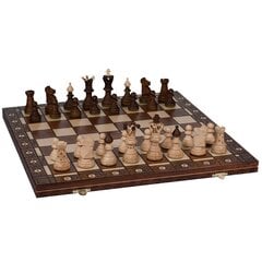 Mediniai šachmatai Parliament, 52x52 cm kaina ir informacija | Stalo žaidimai, galvosūkiai | pigu.lt
