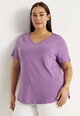 Cellbes moteriški marškinėliai ALEX 2 vnt., violetiniai-juodi